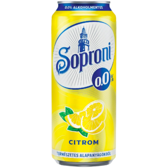 Soproni Radler dobozos sör