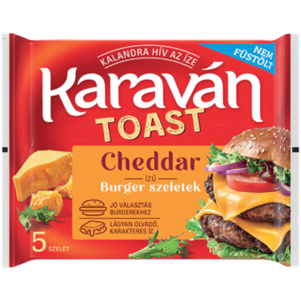 Karaván toast Cheddar sajt
