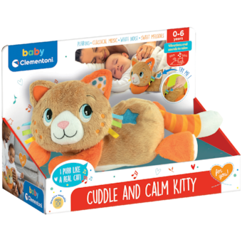 Clementoni Ron Ron nyugtató plüss cica