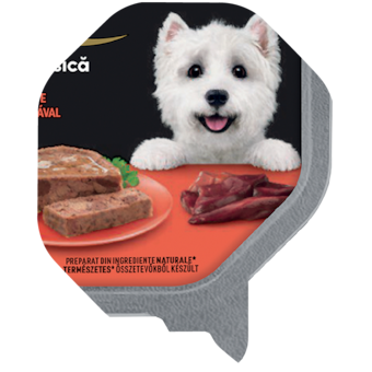Cesar teljes értékű nedves eledel felnőtt kutyák részére marhával és májjal
