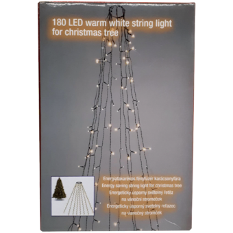 180 LED Függőleges fényfüzér