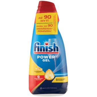 Finish Power Gel Citrom gépi mosogató gél