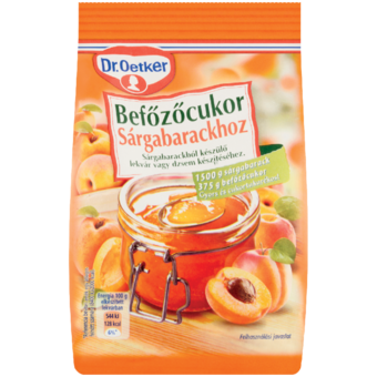 Dr. Oetker befőzőcukor sárgabarackhoz
