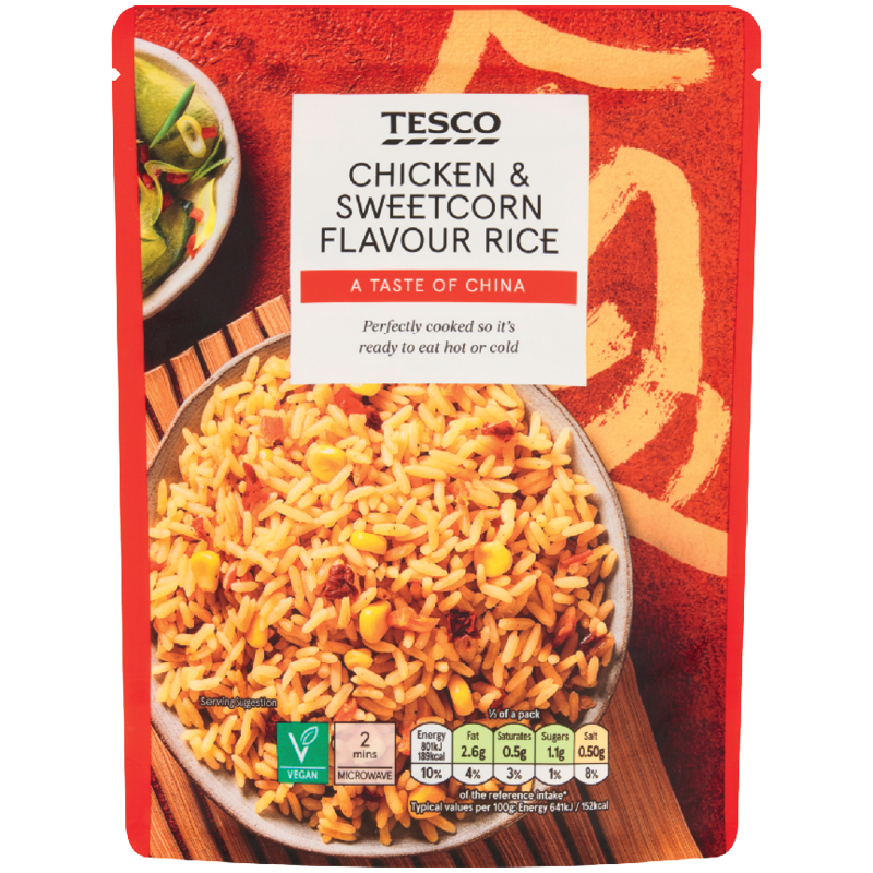 Tesco ízesített Rizs