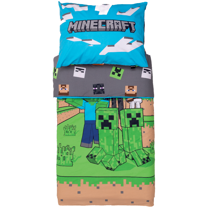 Minecraft ágyneműhuzat Szett