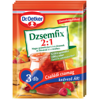 Dr. Oetker 2:1 dzsemfix családi csomag