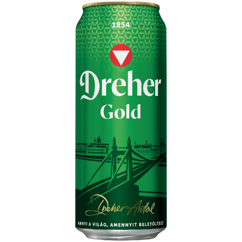 Dreher Gold Dobozos Világos Sör