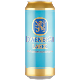 Löwenbräu dobozos világos sör