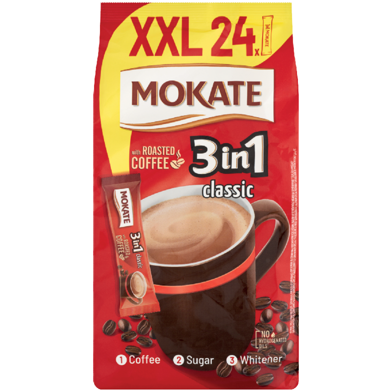 Mokate 3in1 Classic Azonnal Oldódó Kávéspecialitás