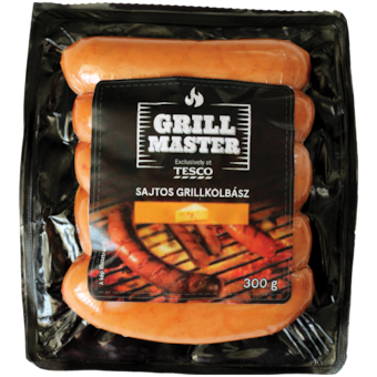 Grill Master sajtos grillkolbász