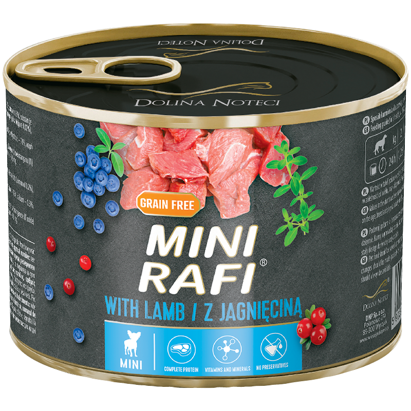 Rafi Mini Konzerv Kutyaeledel