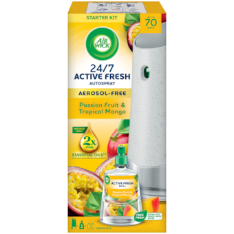Air Wick Active Fresh Trópusi Mangó és Maracuja készülék és utántöltő