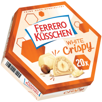 Ferrero Küsschen fehércsokoládés praliné