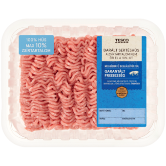 Tesco friss sertés darálthús