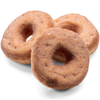 Gyűrűs fánk fahéjas-almás töltelékkel