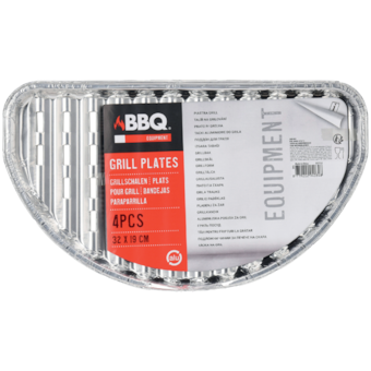 Alumínium grill tálca