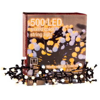 500 LED fényfüzér