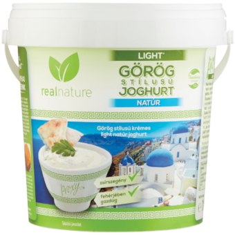 Real Nature görög stílusú joghurt