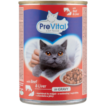 Prevital konzerv macskaeledel