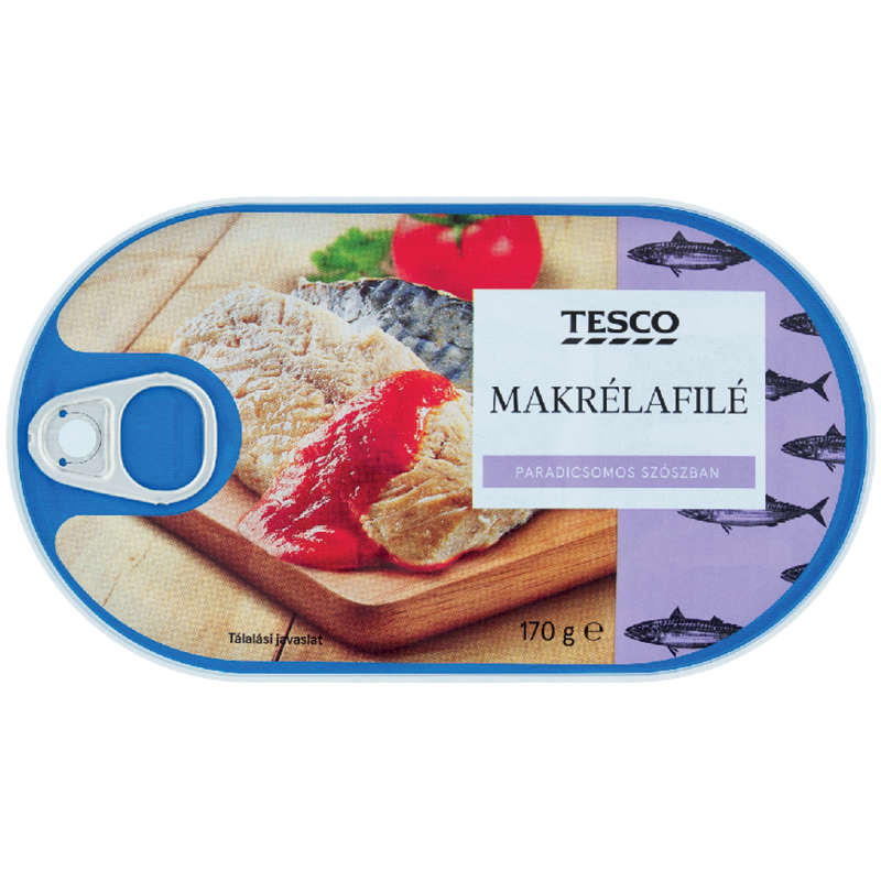 Tesco Makrélafilé
