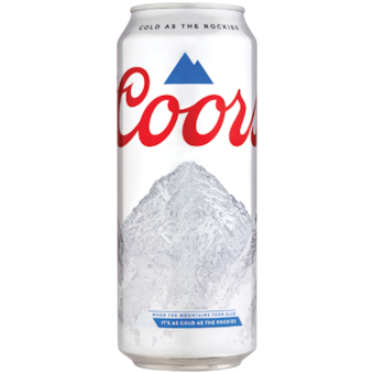 Coors világos dobozos sör