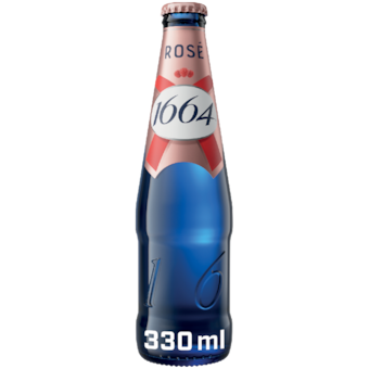 1664 Rosé málna ízű ízesített üveges búzasör