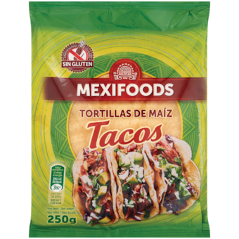 Mexifoods Tacos tortilla kukoricalisztből
