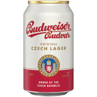 Budweiser Budvar Original cseh prémium világos sör