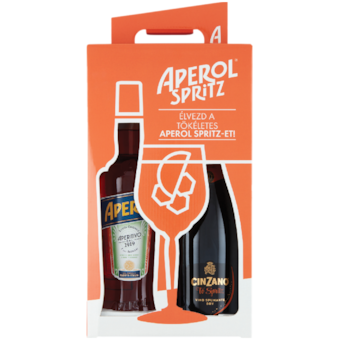 Aperol + Cinzano Pro-Spritz csomag