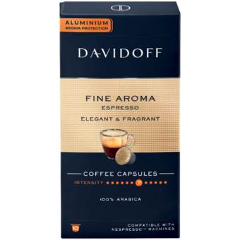 Davidoff Nespresso kompatibilis kávékapszula