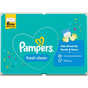 Pampers nedves baba törlőkendő multipack