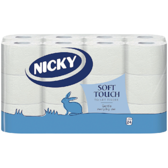 Nicky Soft Touch toalettpapír