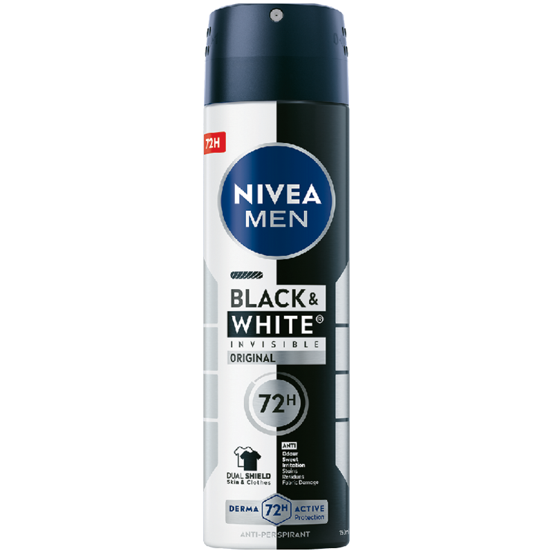 Nivea Men Black & White Invisible Original Izzadásgátló