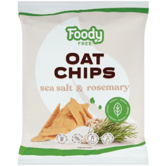 Foody zab, hummus vagy lencse alapú gluténmentes chips