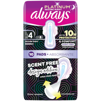 Always Platinum Scent Free Duo betét
