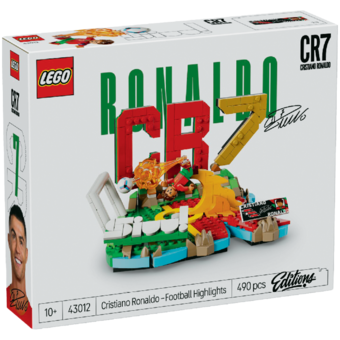 LEGO® Editions 43012 Cristiano Ronaldo – A futball legjobb pillanatai
