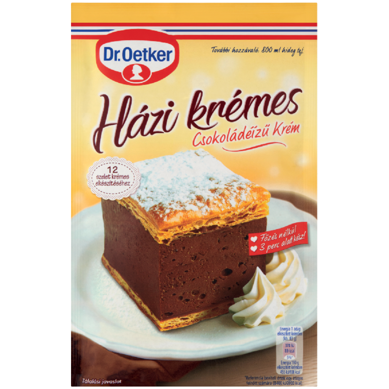 Dr. Oetker Házi Krémes Csokoládéízű Krémpor