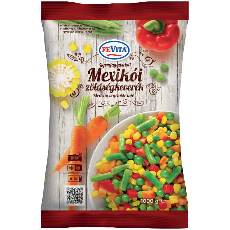 Fevita Gyorsfagyasztott Mexikói Zöldségkeverék