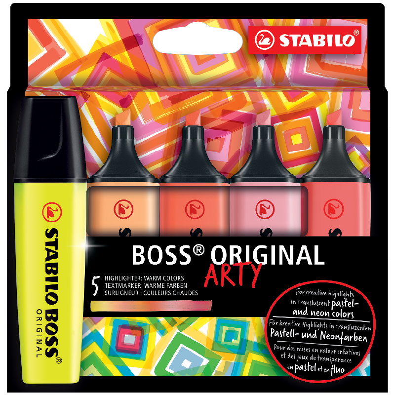 Stabilo Boss Original Arty Szövegkiemelő Készlet