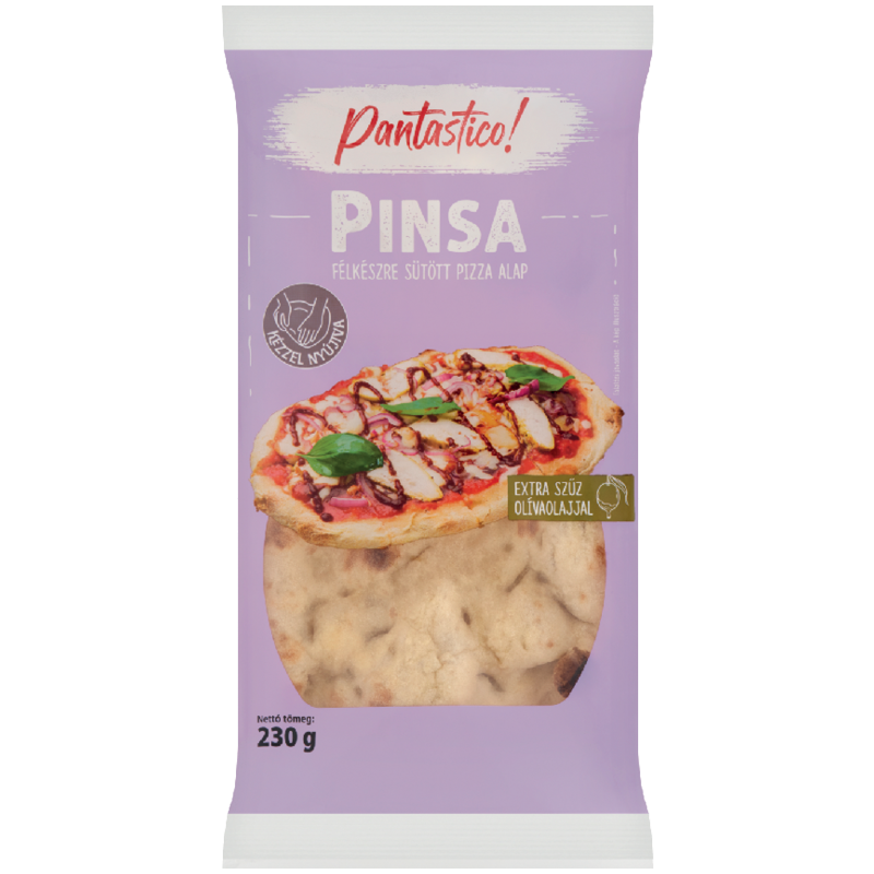 Pantastico! Pinsa Félkészre Sütött Pizza Alap