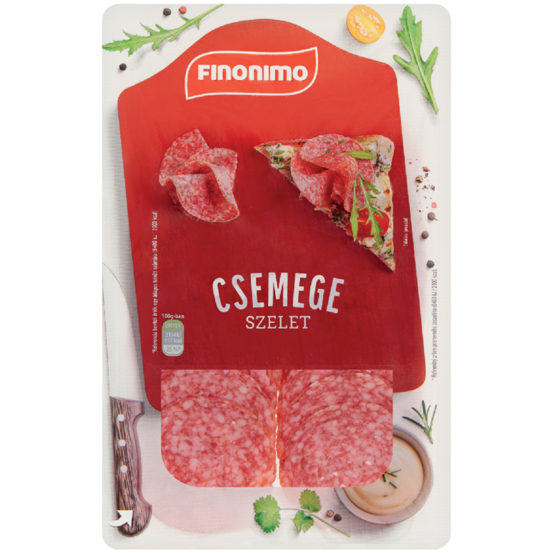 Finonimo Szeletelt Csemege Vagy Paprikás Szelet