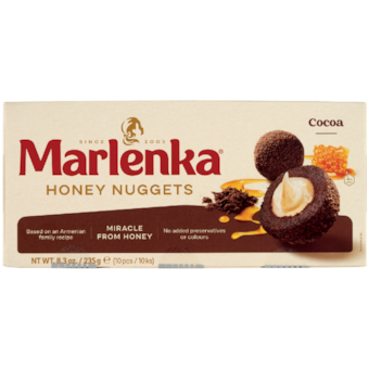 Marlenka mézes-kakaós golyó