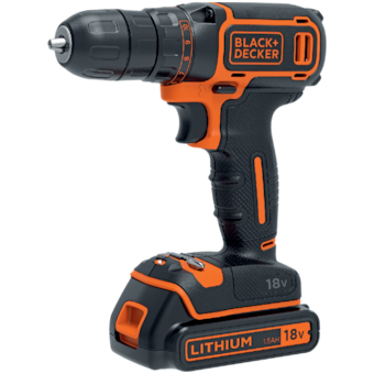 Black+Decker akkumulátoros fúró-csavarozó**