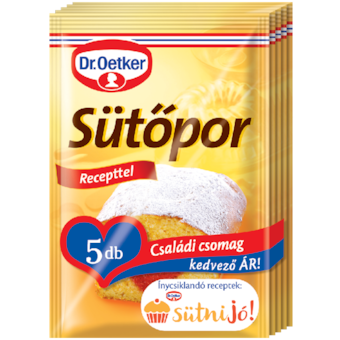 Dr. Oetker családi sütőpor vagy vanillin cukor multipack