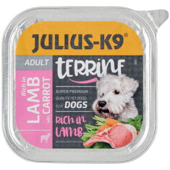 Julius-K9 alutálcás kutyaeledel