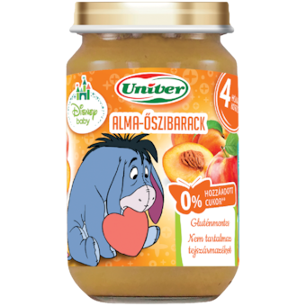 Univer gyümölcsös bébiétel