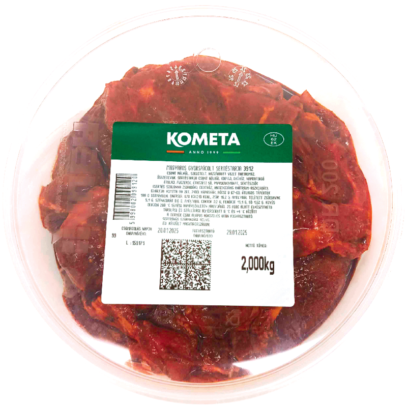 Kometa Sertéstarja Magyaros Pácban*