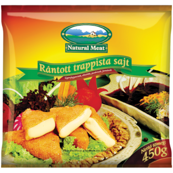 Natural Meat gyorsfagyasztott rántott sajt