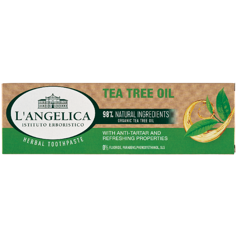 L'angelica Teafaolaj Gyógynövényes Fogkrém