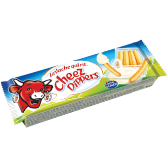La Vache Qui Rit mártogatós sajt kenyérrudacskával